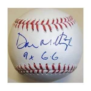 MLBPAA Don Mattingly 9x G G Autographed Baseball  Sports 