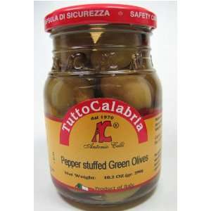 Tutto Calabria Hot Pepper Stuffed Green Grocery & Gourmet Food