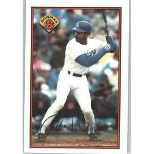  1989 Bowman #349 John Shelby   Los Angeles Dodgers 