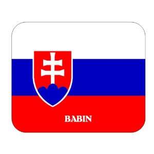  Slovakia, Babin Mouse Pad 