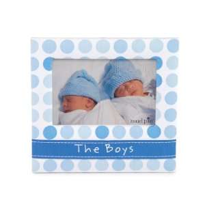  Mud Pie Baby Little Prince Blue Twill Photo Frame, The Boys Baby