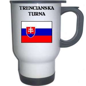  Slovakia   TRENCIANSKA TURNA White Stainless Steel Mug 