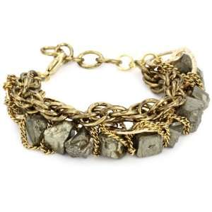  Nissa Jewelry Pyrite Bracelet Jewelry