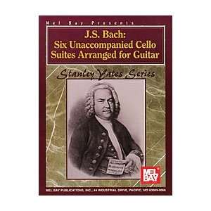  Mel Bay J. S. Bach Six Unaccompanied Cello Suites 