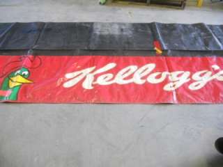 TERRY LABONTE RACE USED KELLOGGS PIT WALL BANNER NASCAR 17 FT WIDE X 