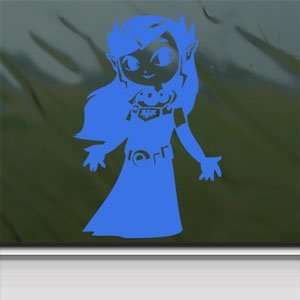   Zelda Blue Decal Princess Truck Window Blue Sticker Arts, Crafts