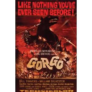   Spooky Scenes Movie Poster Wall Sticker Gorgo 24 X 36 Toys & Games