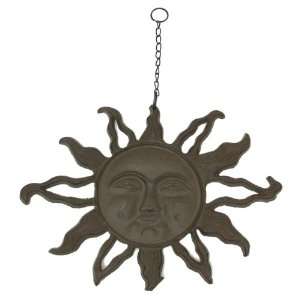   Cast Iron Hanging Sun Face Sales  Angel BACKORDERED 