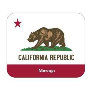  US State Flag   Moraga, California (CA) Mouse Pad 