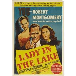  Lady in the Lake Movie Poster (11 x 17 Inches   28cm x 
