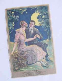 1920s PROPOSAL Artistic Romantic Card HENRY HEININGER  