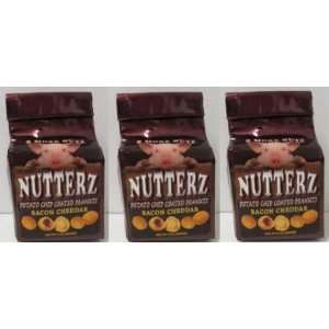   More Nutz   Nutterz   Bacon Cheddar   9oz (3 BAGS) 