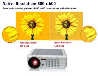   HD 1080P LED PROJECTOR SUPPORTS HDMI,USB,COMPONENT,PS3,Wii,XBOX,TV,PC