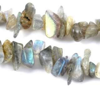 perles semi précieuses en labradorite rondes chips