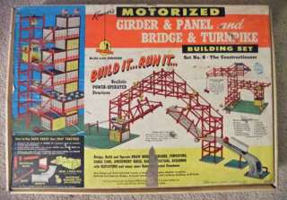   Girder, Panel, Bridge, Turnpike Building Set #8 Constructioneer  