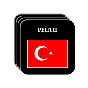  Turkey   PELITLI Set of 4 Mini Mousepad Coasters 