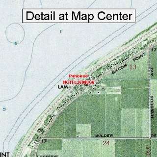 USGS Topographic Quadrangle Map   Pahokee, Florida (Folded 