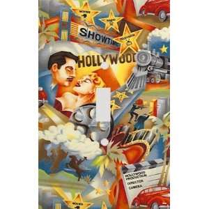  Hollywood Movie Collage Decorative Switchplate Cover