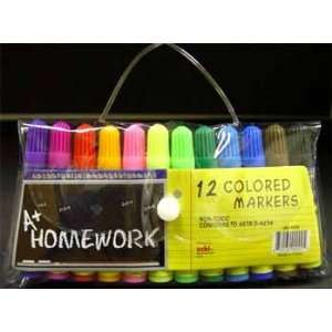  New   Mini   Markers   12 pack   asst. colors. Case Pack 