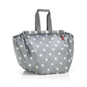   Easy Shopping Bag Reusable Eco Cart Grey Dot 
