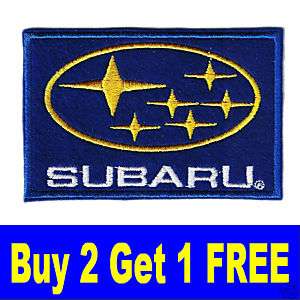 Subaru Impreza Legacy Forester Seat Mat Patch Badge 037  