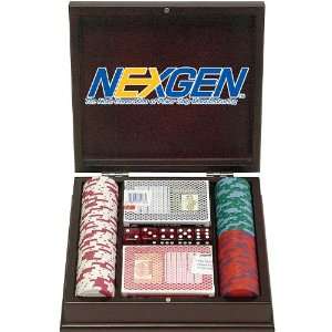  Best Quality 100 Las Vegas EDGE SPOT NEXGENT Poker Chips w 