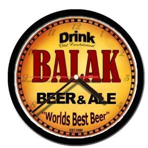  BALAK beer and ale wall clock 