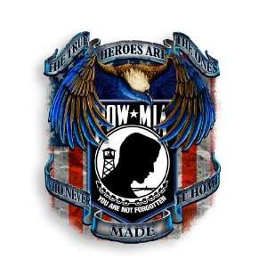  POW True Heroes   Military   Reflective 3M Car Decals 