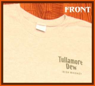 Tullamore Dew Irish Whiskey T Shirt L  