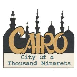  Cairo City of a Thousand Minarets Laser Die Cut Sports 