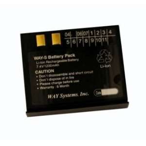  Battery for WAY Systems MTT1510 Electronics