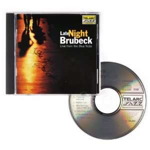 Dave Brubeck Late Night Brubeck Live from the Blue Note Autographed 