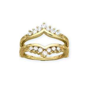    14K Yellow Gold 1/2 ct. Diamond Ring Guard Katarina Jewelry