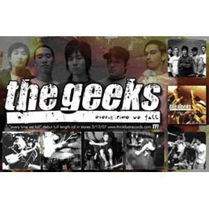  Geeks   Posters   Limited Concert Promo