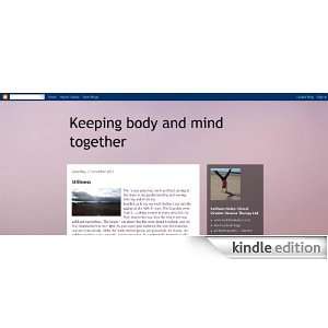    Keeping Body and Mind Together Kindle Store Kathleen Haden