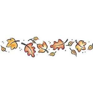  Fall Border   Rubber Stamps