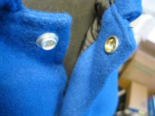 Game Sportswear Varsity Letterman Jacket Blue / Black Letter All Sizes 