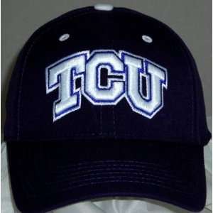 TCU Horned Frogs Wool Team Color One Fit Hat Sports 