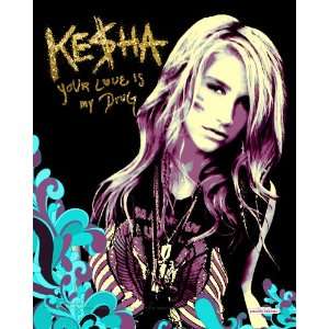  Ke$ha Your Love Dark, 8 x 10 Poster Print, Special Edition 