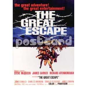 The Great Escape~ The Great Escape Postcard~ Rare Postcard~ Approx 4 