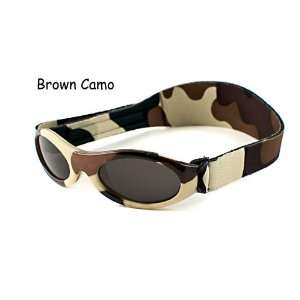 Baby Banz Adventure Baby Banz Sunglasses Brown Camo Frame With Grey 