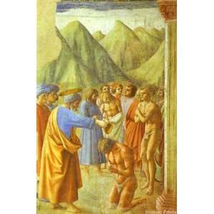 St. Peter Baptizing the Neophytes 