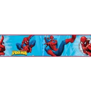   Wall Border w Superhero Theme   Amazing Spiderman