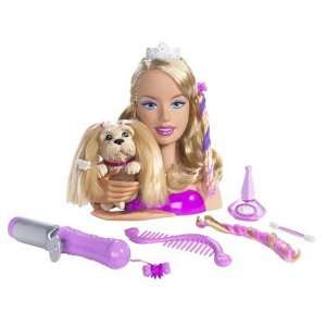 Barbie Glamour Pup Styling Head Toys & Games