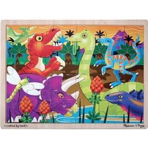   Doug Prehistoric Sunset Dinosaurs Jigsaw 24 pcs Puzzle Toys & Games