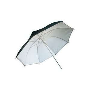    Savage 32 White Umbrella with Black Cover.