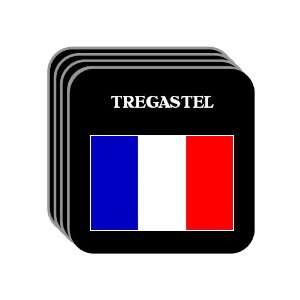  France   TREGASTEL Set of 4 Mini Mousepad Coasters 