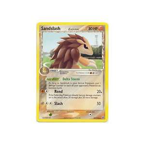  Pokemon Ex Delta Species Sandslash 27/113 Toys & Games