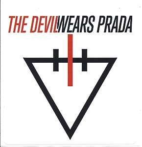 The Devil Wears Prada   Dead Throne * PROMO STICKER * rare limited 