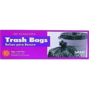   164525 10 Count 30 Gallon Trash Bag   Dollar Program